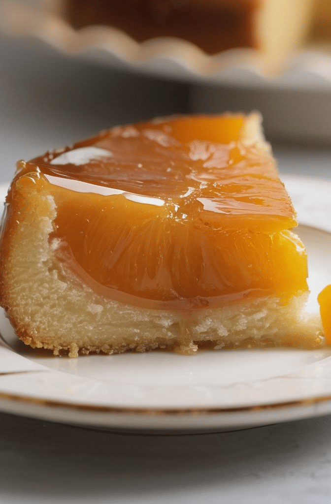 Apricot Upside Down Cake Recipe made