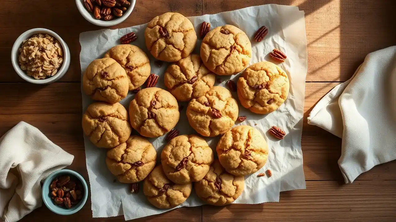 Butter Pecan Cookies Recipe That Melts in Your Mouth