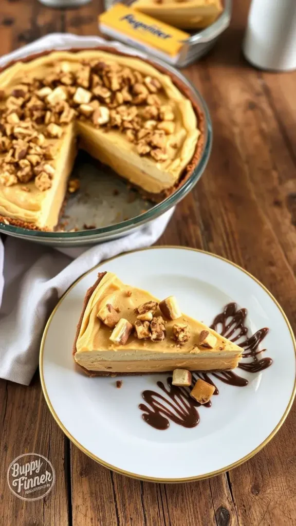 Ingredients You’ll Need For No Bake Butterfinger Bliss Pie