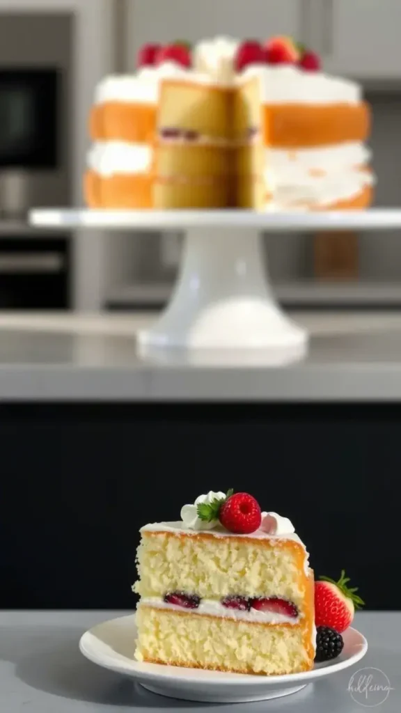 Making the Heavenly Angel Food Cake