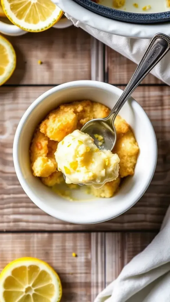 Preparing Your Lemon Cream Cheese Dump Cake