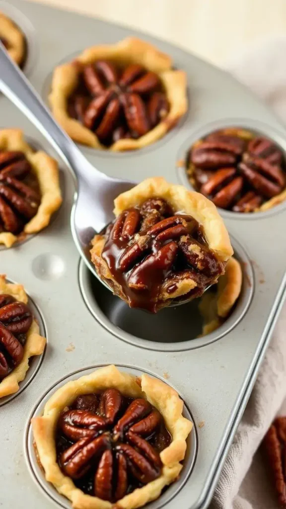 Serving Suggestions German Chocolate Pecan Pie Bites