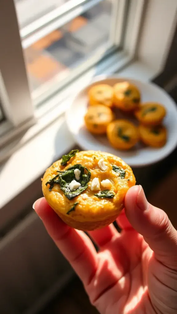 Step-by-Step Guide to Making Quick Eggs Muffins with Spinach and Feta