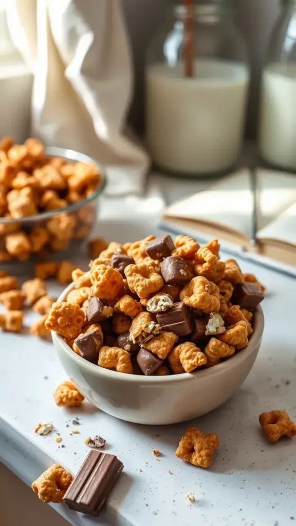 Step-by-Step Instructions for Sweet Salty Toffee Chex Mix