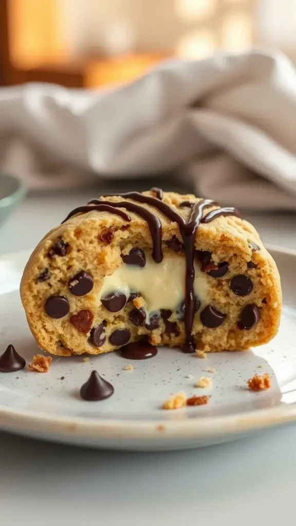 Storing Your Cheesecake Filled Chocolate Chip Cookies