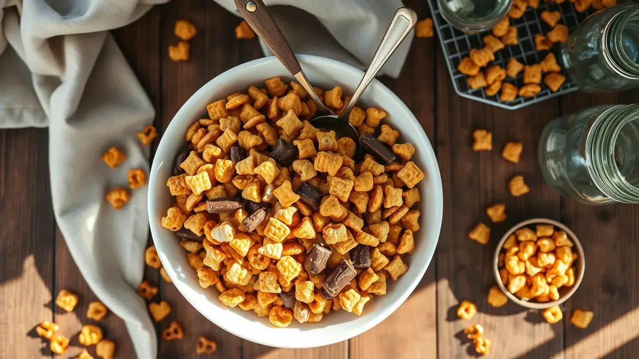 Sweet Salty Toffee Chex Mix Recipe You’ll Make Again & Again