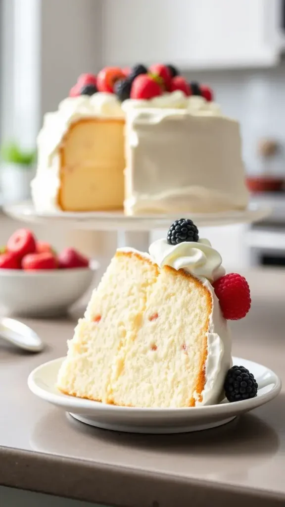 The Ingredients Breakdown Of Angel Food Cake