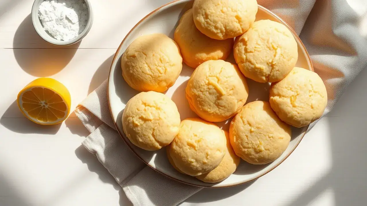 Easy Lemon Poundcake Cookies Recipe for a Burst of Flavor