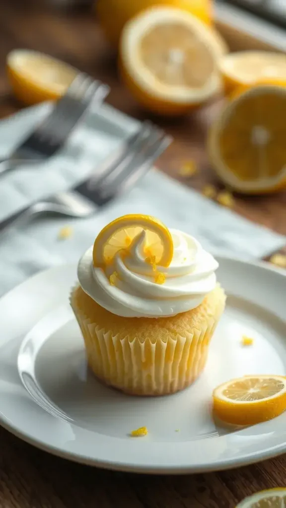 Ingredients for Lemon Cupcakes