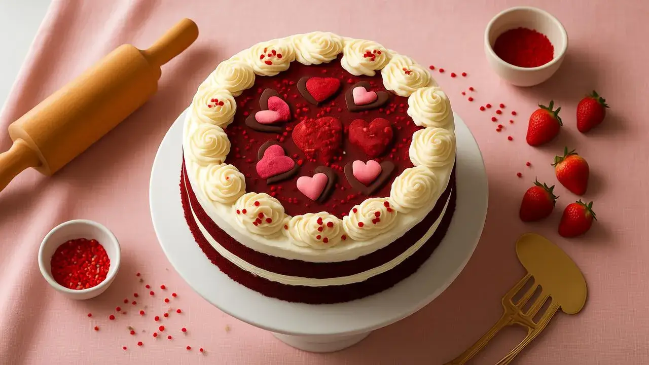 Love Filled Red Velvet Cookie Cake Recipe for Every Occasion