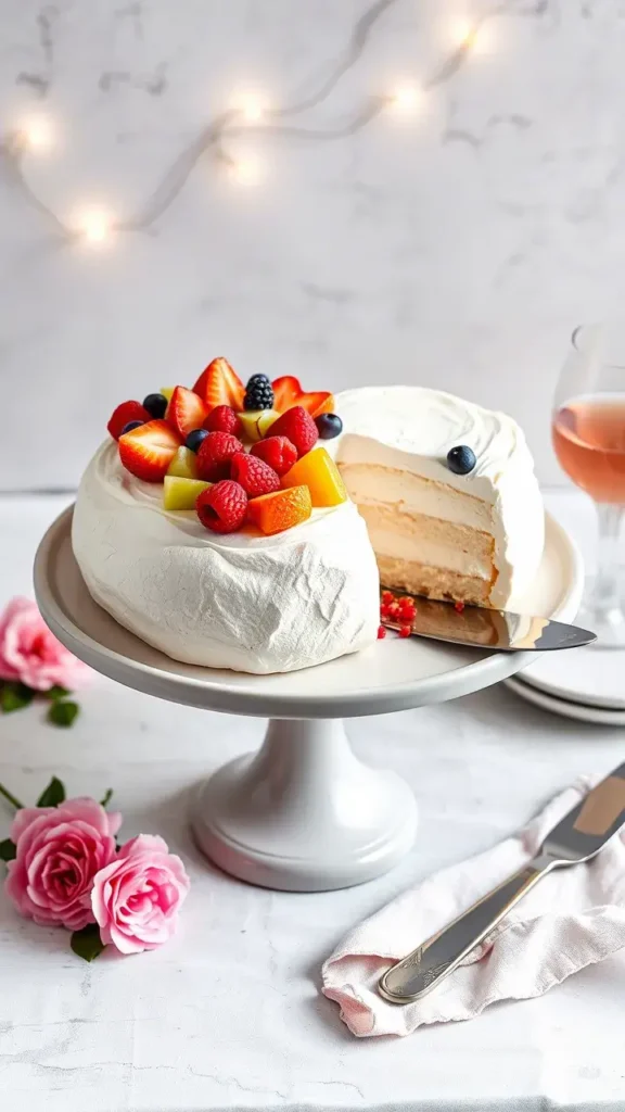 Step-by-Step Heart Shaped Pavlova Recipe