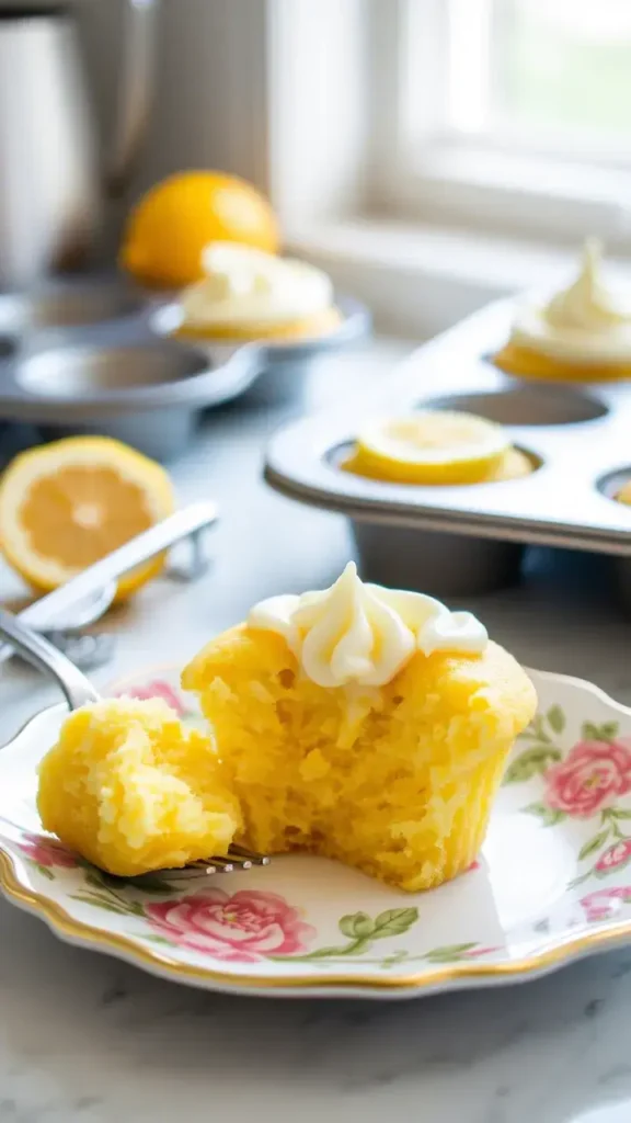 Step-by-Step Instructions For Lemon Cupcakes