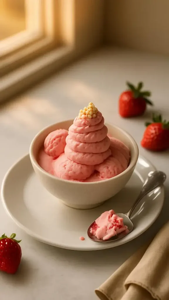 Step-by-Step Strawberry Vanilla Bean Ice Cream Recipe