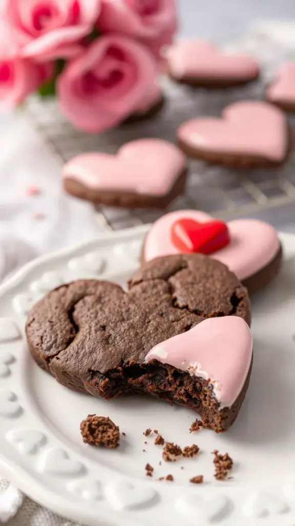Valentine Chocolate Cut Out Cookies Ingredients