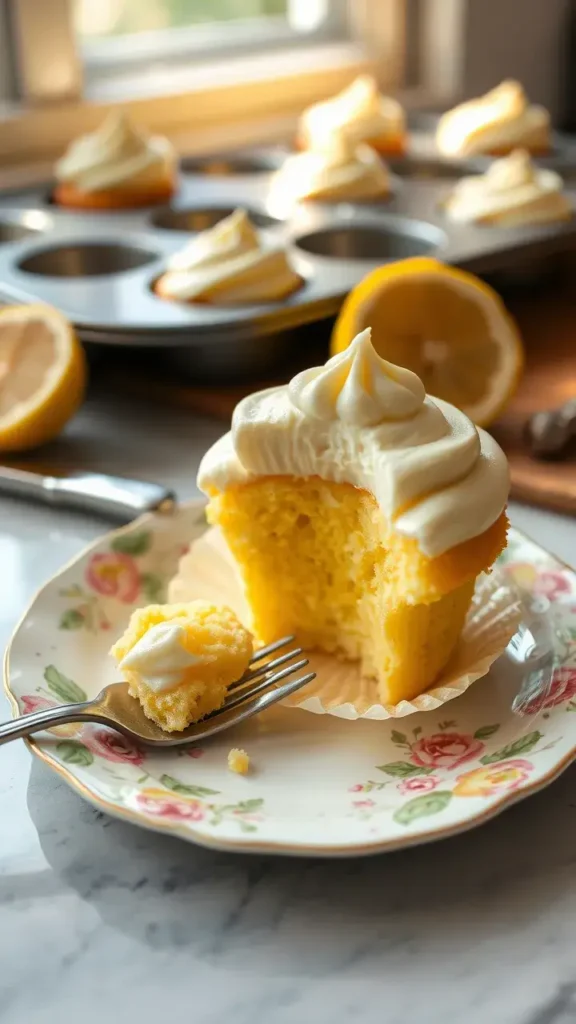 Variations of Lemon Cupcakes