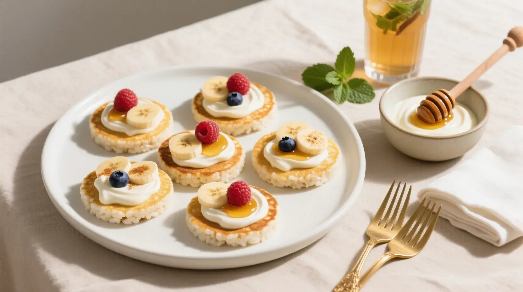 Buttery Yogurt Rice Cakes for a Creamy Crunch