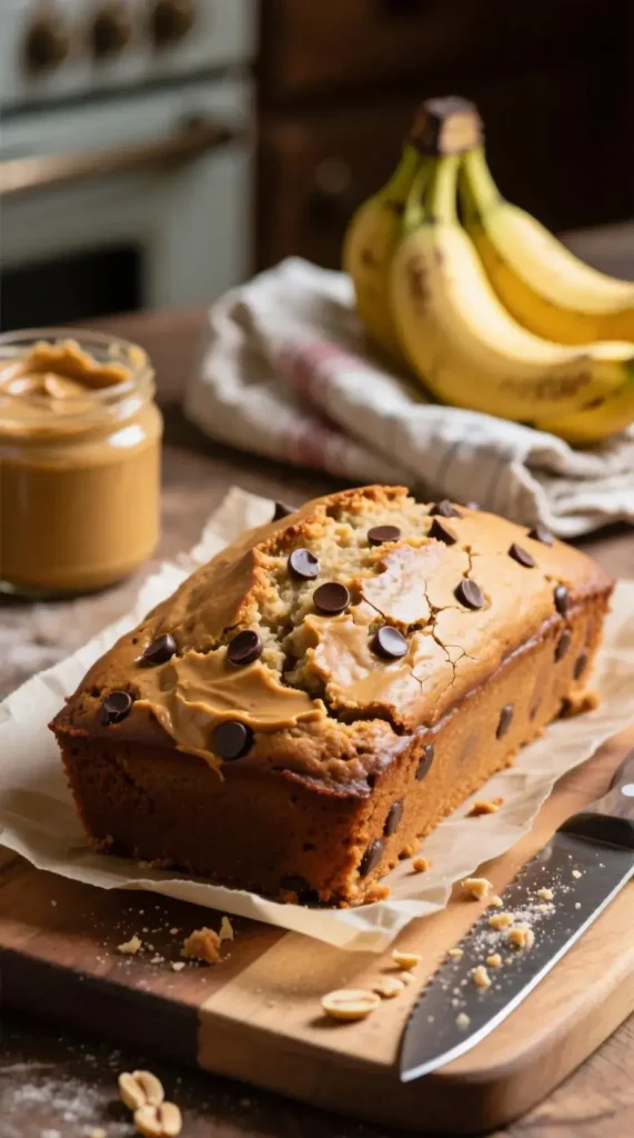 Ingredients Peanut Butter Banana Chocolate Chip Cake Recipe