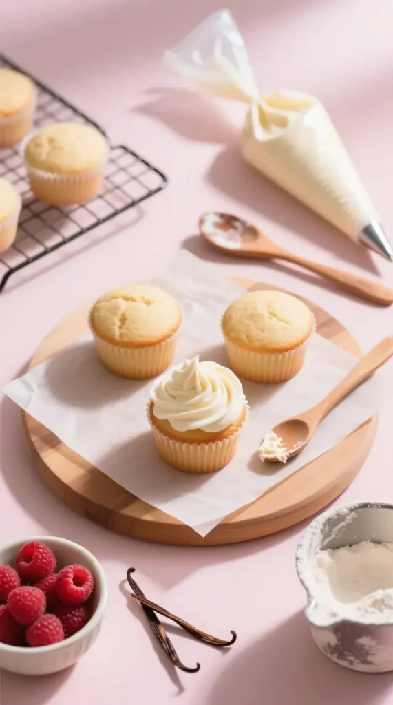 Ingredients Raspberry Vanilla Cream Cheese Cupcakes