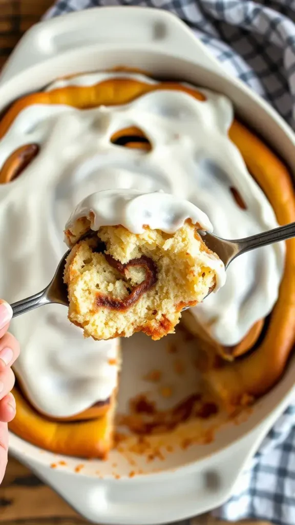 Ingredients in Big Mama’s Cinnamon Roll Dream Cake