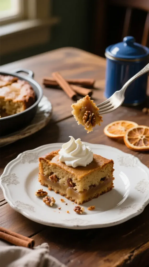 Serving Suggestions Amish Applesauce Cake