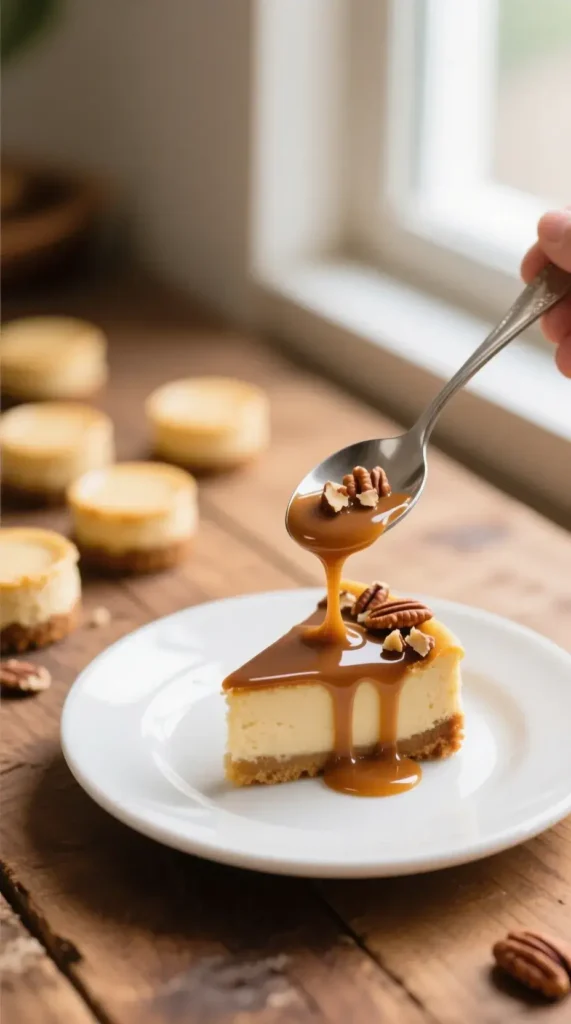 Step-by-Step Guide Making Mini Turtle Cheesecakes