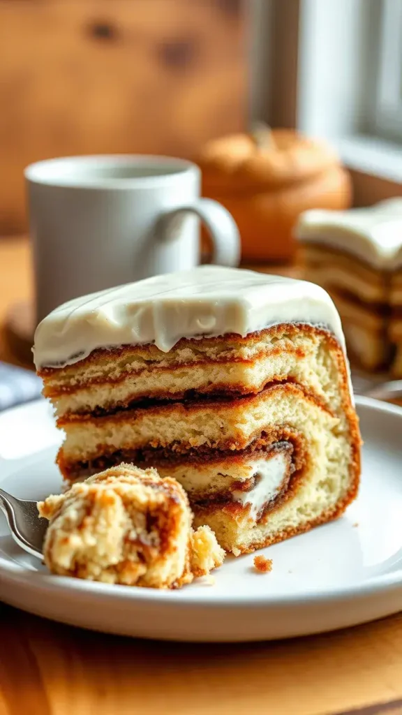 Step-by-Step Instructions Ingredients in Cinnamon Roll Dream Cake