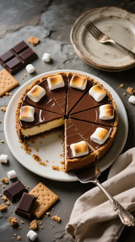 Step-by-Step S’mores Cheesecake Recipe