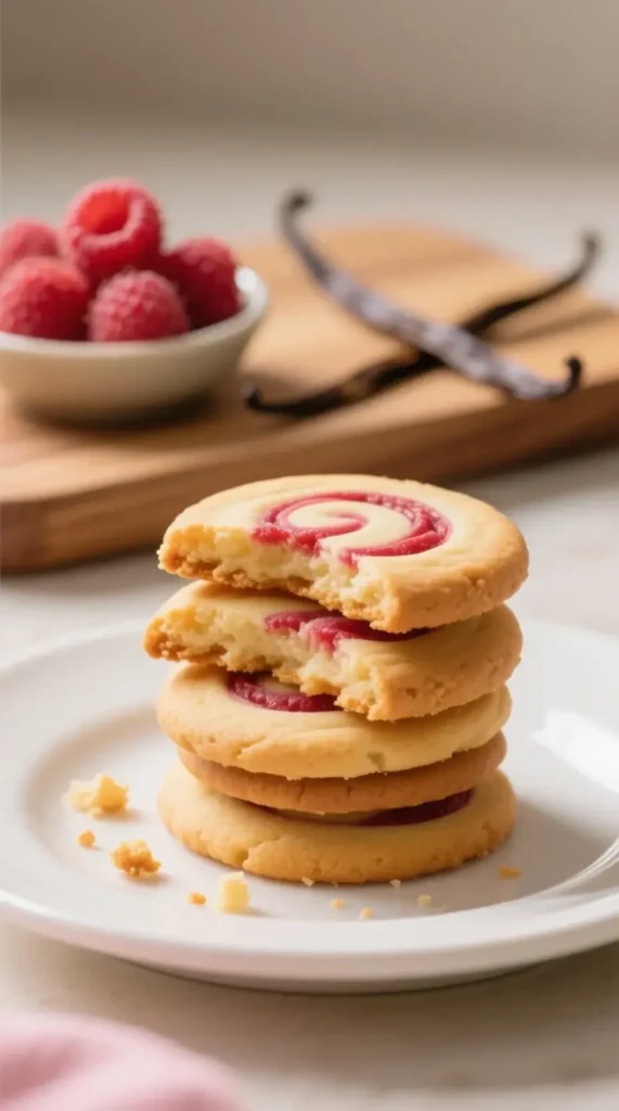 Step-by-step Guide to Making Raspberry Vanilla Butter Cookies