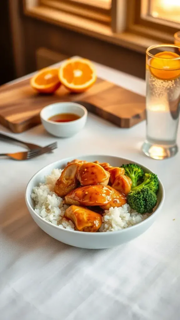 Steps for Making Sweet Zesty Orange Glazed Chicken
