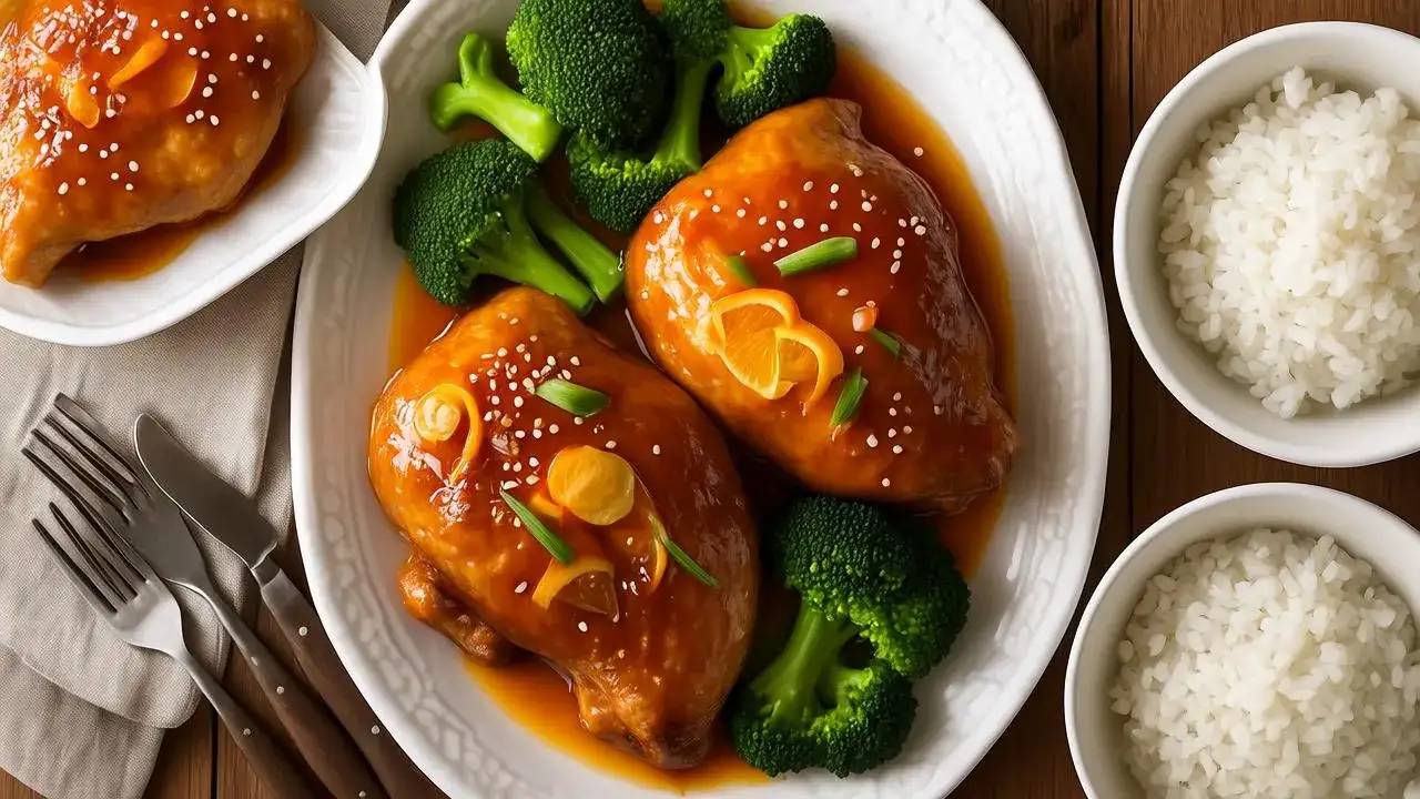 Sweet Zesty Orange Glazed Chicken – Easy Citrus Chicken