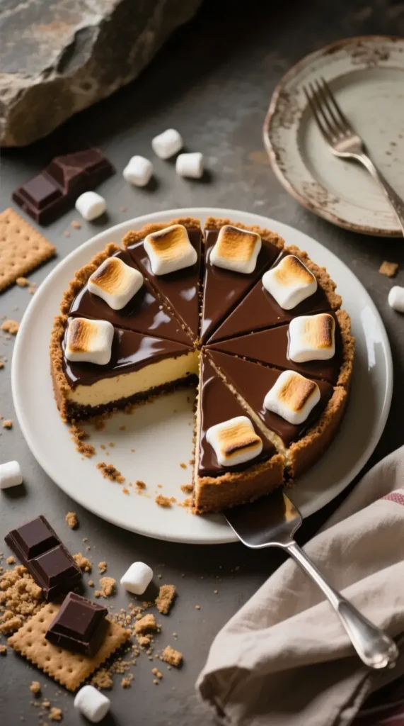 What's in a S'mores Cheesecake