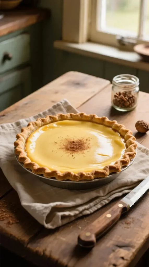 Ingredients For Old Fashioned Egg Custard Pie