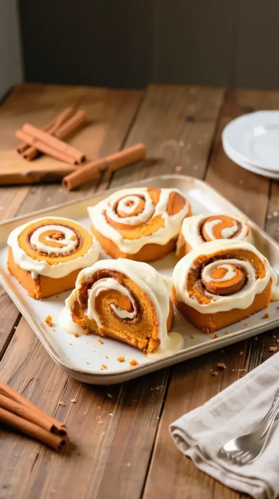 Ingredients for Sweet Potato Cinnamon Roll Cake